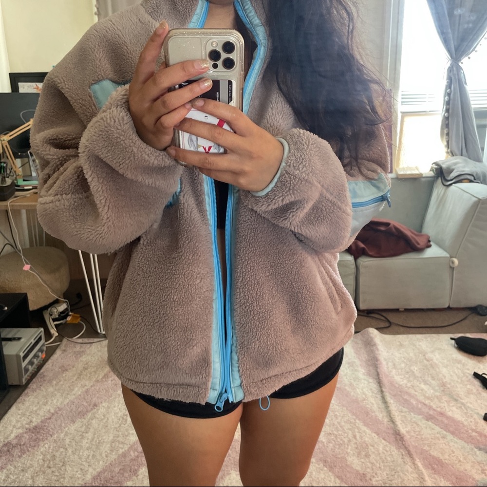 Urban outfitters fleece zip up